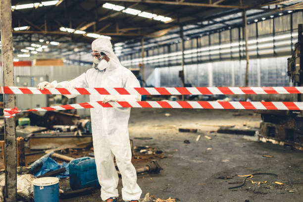Professional Odor Removal technician working in Eureka, CA